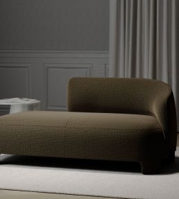 Infinity Crush Fabric by Zimmer + Rohde Dark Brown