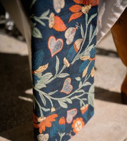 Inflorescence Fabric by MINDTHEGAP Blue