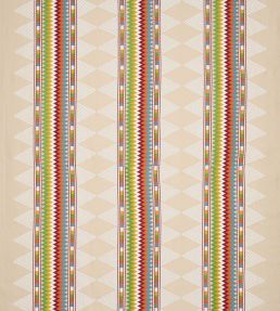 Inka Stripe Fabric by Jane Churchill Multi