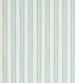 Innis Stripe Fabric by Jane Churchill Duck Egg