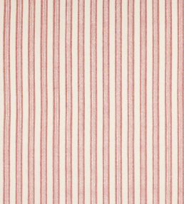 Innis Stripe Fabric by Jane Churchill Red