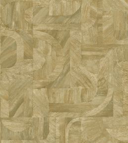 Intarsia Wallpaper by Casamance Cactus