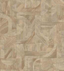 Intarsia Wallpaper by Casamance Travertin