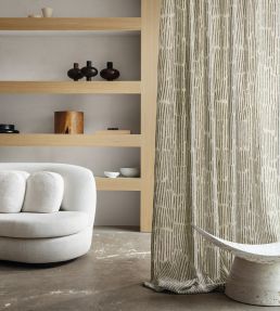 Interaction Fabric by Casamance Noir