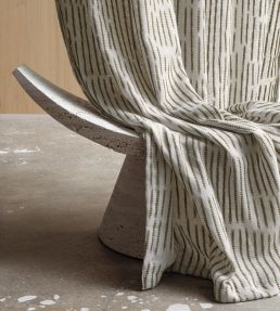 Interaction Fabric by Casamance Noir
