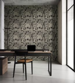 Interlace Wallpaper by Ohpopsi Ebony