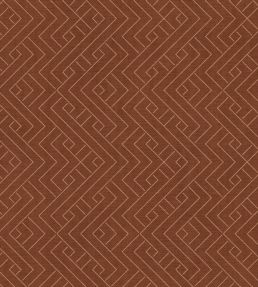 Interwoven Wallpaper by Coordonne Clay