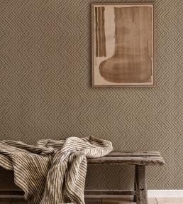 Interwoven Wallpaper by Coordonne Mole