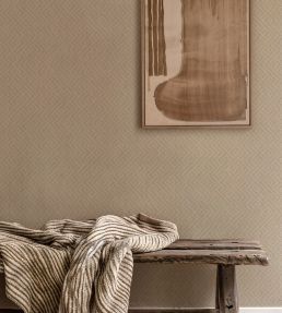 Interwoven Wallpaper by Coordonne Stone