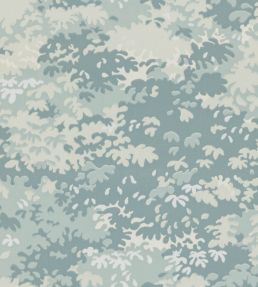 Into The Woods Wallpaper by Langelid Von Bromssen Pale Turqouise