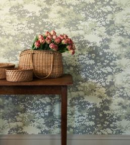 Into The Woods Wallpaper by Langelid Von Bromssen Spring Green