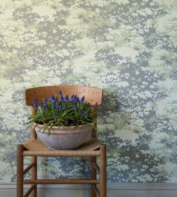 Into The Woods Wallpaper by Langelid Von Bromssen Spring Green