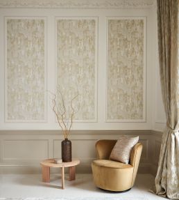 Intona Wallpaper by Villa Nova Lustre