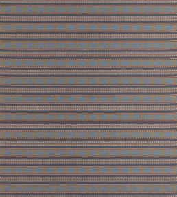 Inveraray Fabric by Mulberry Home Charcoal/Blue