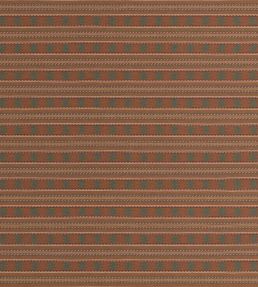 Inveraray Fabric by Mulberry Home Russet/Green