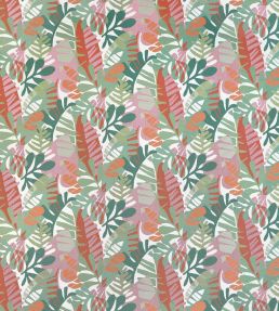 Ipanema Fabric by Thibaut Pool and Spice