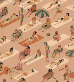 Ipanema Wallpaper by Tres Tintas Rosa