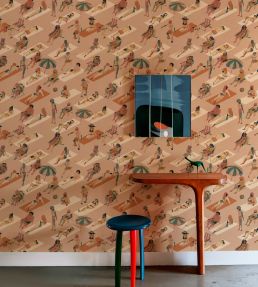 Ipanema Wallpaper by Tres Tintas Rosa