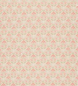 Iris Meadow Cotton Fabric by GP & J Baker Pink/Green