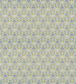 Iris Meadow Fabric by GP & J Baker Blue/Green