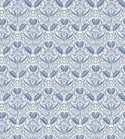 Iris Meadow Wallpaper by GP & J Baker Blue