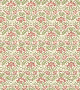 Iris Meadow Wallpaper by GP & J Baker Pink/Green