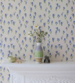 Iris Wallpaper by Sophie Harpley Original