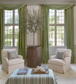 Irwin Fabric by Colefax and Fowler Blue