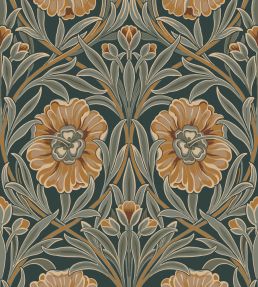 Isadora Wallpaper by Casamance Vert anglais/celadon