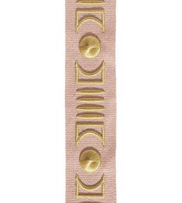 Isadore Embroidered Braid 45mm Trimming by Houles 9400