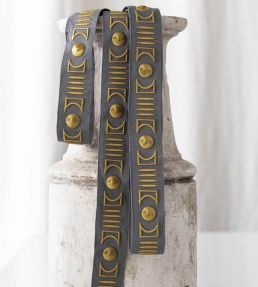 Isadore Embroidered Braid 45mm Trimming by Houles 9400