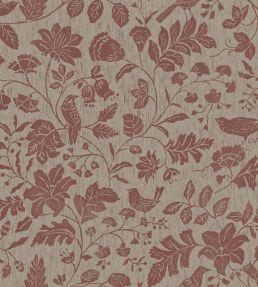 Isidor Wallpaper by Borastapeter Wine