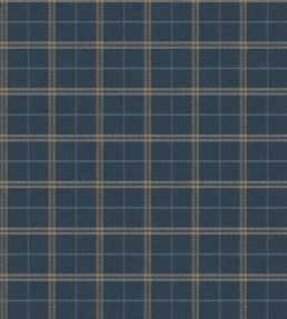 Islay Wallpaper by Mulberry Home Indigo