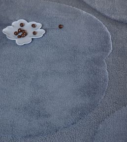 Marimekko Iso Unikko rug Dusty Blue 132308140200 Dusty Blue