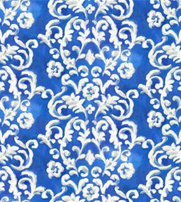 Isolotto Fabric by Designers Guild Cobalt