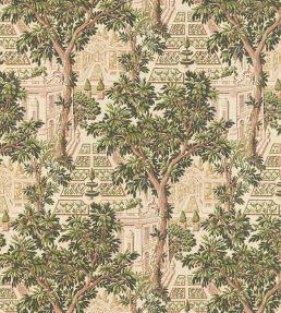 Italian Garden Wallpaper by Zoffany Tuscan Pink