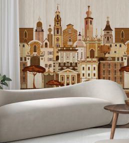 Italianate Mural by Mini Moderns Marquetry
