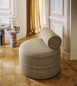 Ithaque Fabric by Casamance Vert Mousse