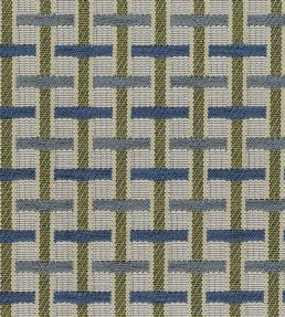 Ivy Fabric by Casamance Bleu