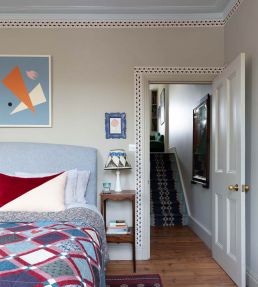 Ivy Chaplet Border Wallpaper by CommonRoom Wine