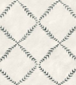 Ivy Garland Wallpaper by Coordonne Aqua