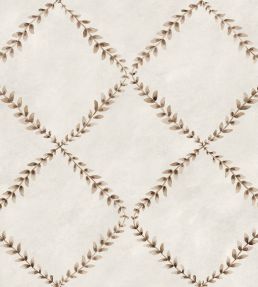 Ivy Garland Wallpaper by Coordonne Prune