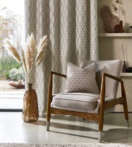 Willow Fabric by Prestigious Textiles Pewter