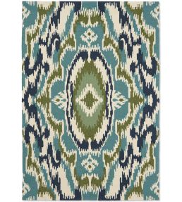 Harlequin Ixora rug Emerald/Palm/Chartreuse 442007-140200 Emerald/Palm/Chartreuse