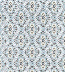 Ixora Fabric by Harlequin Sky / Seaglass / Sketched
