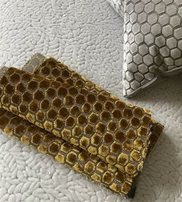 Jabot Fabric by Designers Guild Mustard