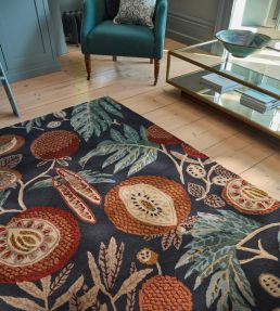 Sanderson Jackfruit rug Turmeric/Indigo 48660-148708140200 Turmeric/Indigo