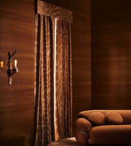 Jacopo Fabric by Zinc Silver Grey