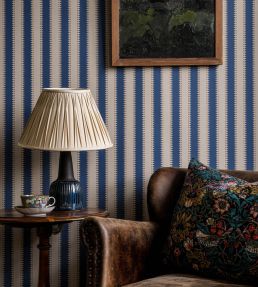 Jagged Stripe Wallpaper by Langelid Von Bromssen Denim