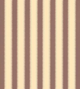 Jagged Stripe Wallpaper by Langelid Von Bromssen Maroon